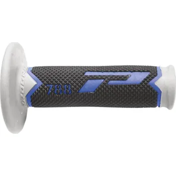 GRIPY MX Progrip 788 BLACK/GRAY/BLUE (Motokrosové rukojeti)