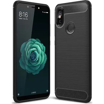 Pouzdro na mobilní telefon TVC Carbon pro Xiaomi Mi A2 Barva: Černá