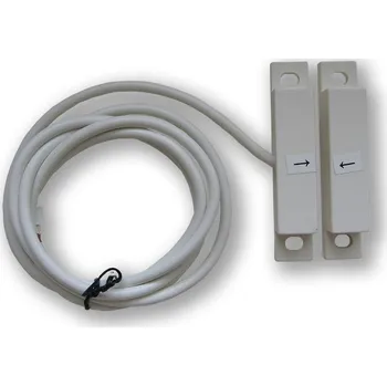 Bezpečnostní detektor VAR-TEC 3G-SM-60 - (0701-064) - bílý, kontakt povrchový magnetický, polarizovaný 9072562