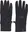 Icebreaker Adult Sierra Gloves černé, XS