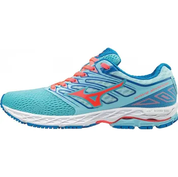 Dámská běžecká obuv Mizuno Wave Shadow Blue Topaz/Fiery Coral/Imperial Blue, 41