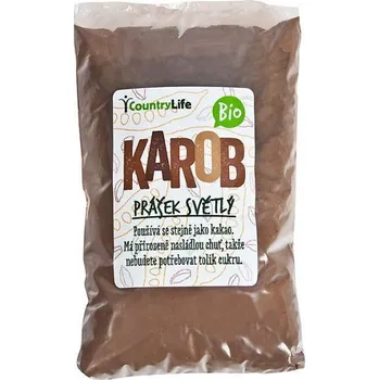 Country Life Karobový prášek světlý BIO 500 g