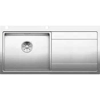 Nerezový dřez BLANCO  Divon II 5 S IF Infino L nerez hedvábný lesk s excentrem 521659