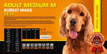 Krmivo pro psa Bardog Super Premium Adult Medium M 24/13