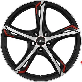 Alu kolo Ronal R62 red 7,5x17 5x108 ET55