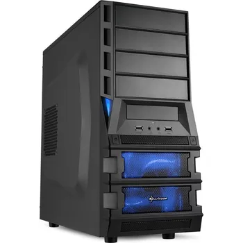 PC skříň Sharkoon Vaya II černá