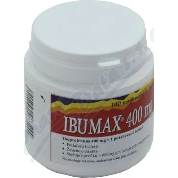 Lék na bolest, zánět a horečku Ibumax 400mg 100tbl.por.flm. Vitabalans