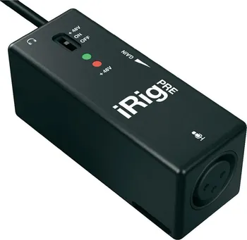 Mikrofonní předzesilovač IK Multimedia iRig Pre