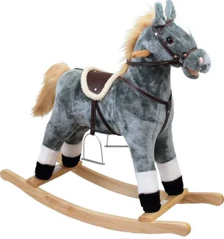 Houpací kůň Baby Mix houpací koník šedý