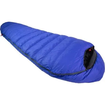 Spacák WARMPEACE Solitaire 500 Extra Feet L Royal Blue / Black 170 cm