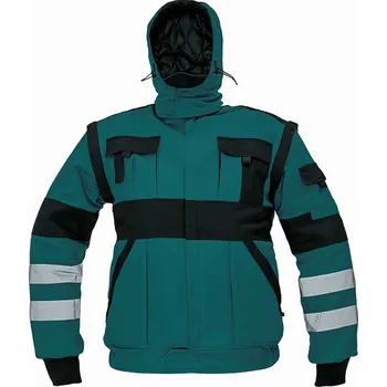 pracovní bunda CERVA Max Winter bunda zelená/černá