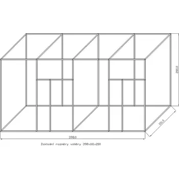 ostatní stavebnice Stavebnice KV05/3, bez krmných pultů