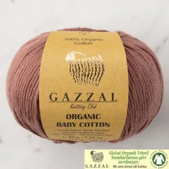 Příze Příze Gazzal Organic Baby Cotton 433