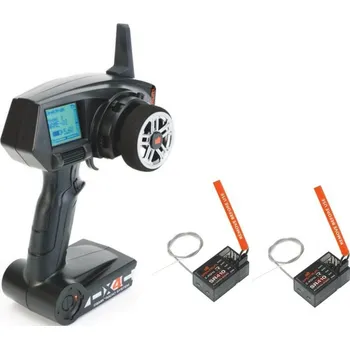 RC vybavení Spektrum DX4C DSMR 2x SR410