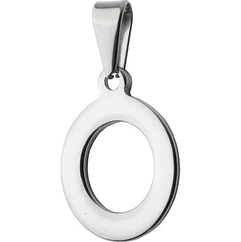 Přívěsek Přívěsek písmeno O z chirurgické oceli S410015