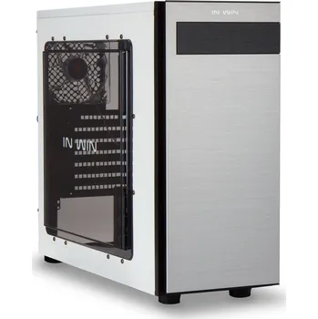 PC skříň In Win 703 bílá/stříbrná
