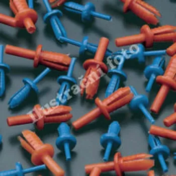 Hřebík Upevňovací nýt pro rozvaděčové kanály 4mm modrá (250ks) IBOCO DUCTAFIX R4 06502