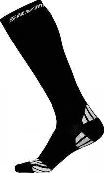 Pánské termo ponožky Silvini Casalone UA562 Compres černé/bílé