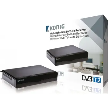 Set top box König DVB-T2 FTA10