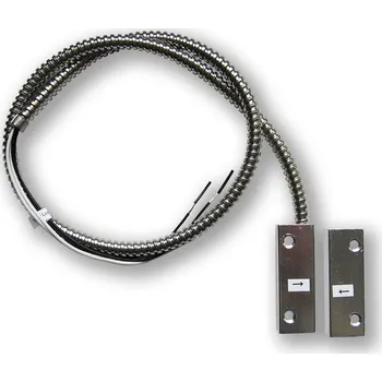 Bezpečnostní detektor VAR-TEC 3G-SM-70MET - (0701-066) - kontakt povrchový, masivní kovový magnetický kontakt, polarizovaný 9073582