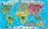 puzzle Janod Magnetická mapa světa anglická verze 92 dílků