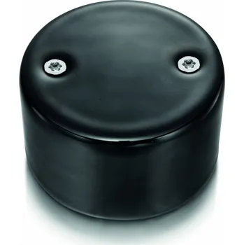 vypínač FONTINI by Font Barcelona Porcelánová záslepka DO Barva: černá, Šrouby: chrom 33 656 01 2