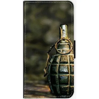 Pouzdro na mobilní telefon Recenze iSaprio Grenade pro iPhone 8 Plus flipové