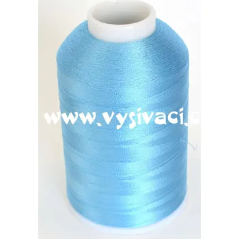 Nit vyšívací nitě modrá ROYAL C109 návin 5000m viskóza Jednotka: 1 kón návin 5000m
