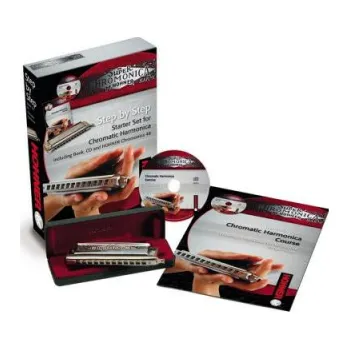 Hohner Chromatic Starter Set Foukací harmonika Hohner Chromatic Starter Set