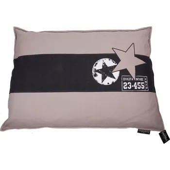 Pelíšek pro psa Luxusní potah na polštář pro psa Lex & Max Star 100 x 70 cm | pískový