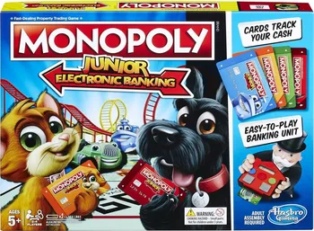 desková hra Hasbro Monopoly Junior Electronic Banking