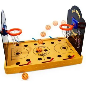 Cestovní hra CorbySport Stolní mini basketbal s LCD displejem