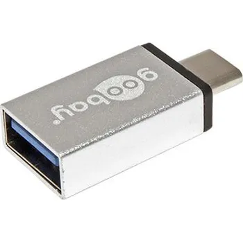 Datové redukce goobay USB redukce USB3.0 A(F) - USB C(M), OTG, kovová (56620) - 12.92.1046