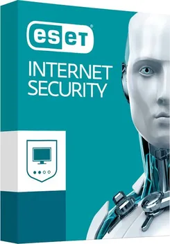 Antivir ESET Internet Security krabicová verze 1 zařízení 1 rok