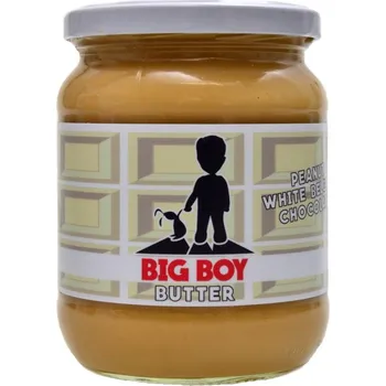 Big Boy Butter Arašídy s bílou belgickou čokoládou 550 g