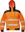 CERVA Knoxfield Hi-Vis Pilot zimní bunda oranžová, XS