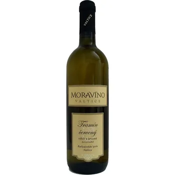Víno Víno Moravíno Tramín červený 2016 výběr z hroznů 0,75 l polosladké bílé víno