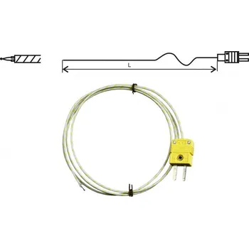 Termočlánek Comet GD700-1 | Termočlánková drátová sonda "K" | -65  až +700 °C | délka 1 m GD700-1