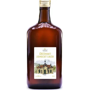 Likér Grešík Děčínský zámecký likér 38% 0,7 l