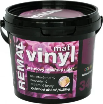 barva na zeď Remal Vinyl Color Mat 250 g