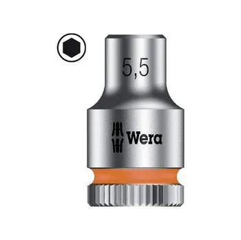 Gola hlavice Nástrčná hlavice barevná Wera 8790 HMA 6-ti hran 1/4", 5,5mm