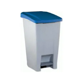 Odpadkový koš Odpadkový koš s kolečky nášlapný 60l