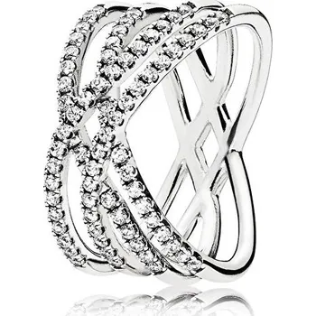 Prsten Pandora 196401CZ