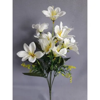 umělá květina Kytička zvonky A082/krém