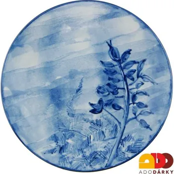 Talíř Velký porcelánový talíř Ø 31 cm (Designový talíř z porcelánu)