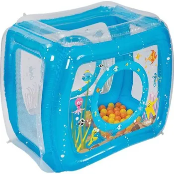 Dětský stan Ludi nafukovací hrací stan Moře + míčky 50 ks
