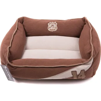 Pelíšek pro psa Luxusní pelíšek pro psa Lex & Max Classic 40 x 50 cm | hnědý