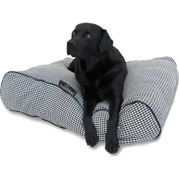 Pelíšek pro psa Luxusní potah na pelíšek pro psa Lex & Max Amalia 90 x 60 cm | béžovo-černý