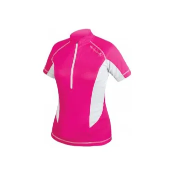cyklistický dres Endura dres Wms Pulse Jersey jasně červená, vel. M