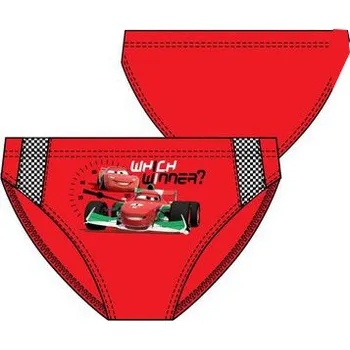 Dětská móda Výrobce Cars Auta plavky červené A Velikost: 6/7roků